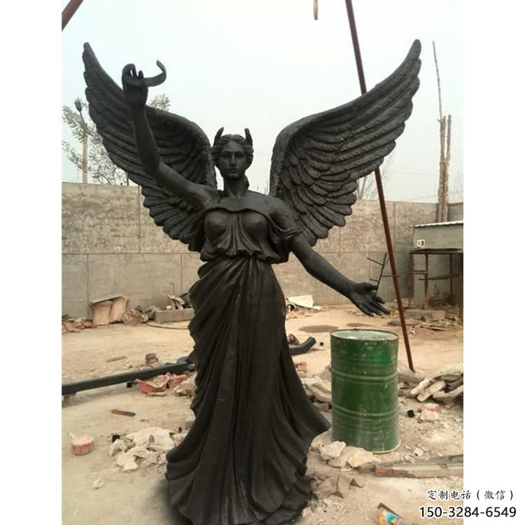 庭院耶稣雕塑 公园草地西方雕塑 锻造人物雕塑