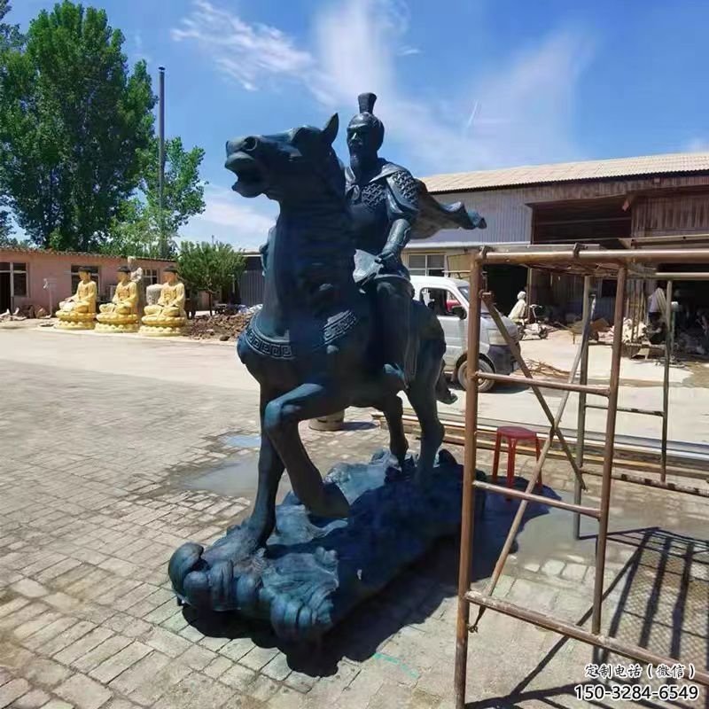 岳飞雕塑 欧式步行街名人雕塑 大型商场肖像雕塑 岳飞雕塑 欧式步行街名人雕塑 大型商场肖像雕塑