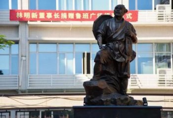 鲁班雕塑 异形手艺人雕塑蔬 农村木匠雕塑