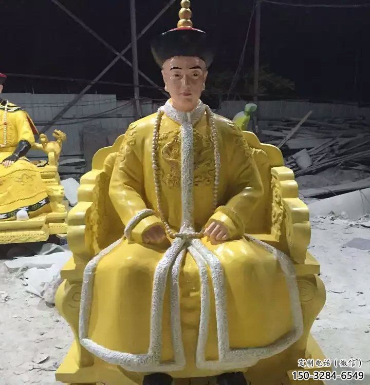 大型商场皇帝雕塑 仿真古代雕塑 黄铜雕塑 大型商场皇帝雕塑 仿真古代雕塑 黄铜雕塑