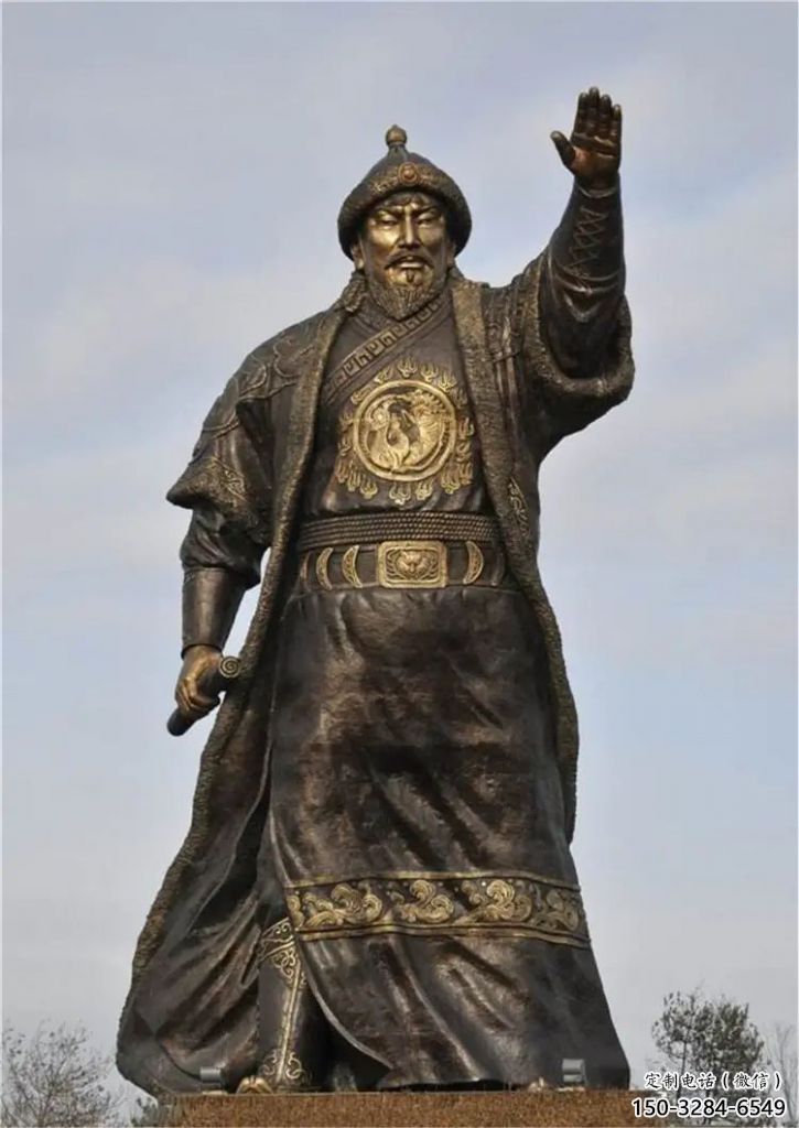 喷漆皇帝雕塑 中式村口古代雕塑 草地雕塑 喷漆皇帝雕塑 中式村口古代雕塑 草地雕塑