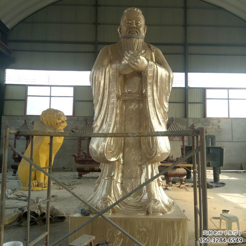 教育孔子雕塑 学校雕塑 步行街摆件 教育孔子雕塑 学校雕塑 步行街摆件