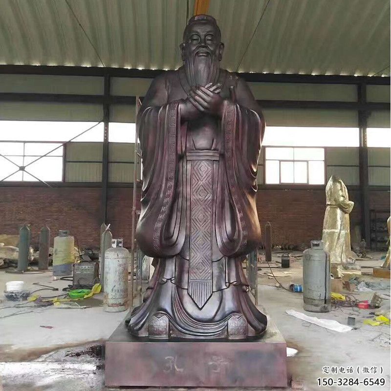 售楼处孔子雕塑 商业街雕塑 学校摆件 售楼处孔子雕塑 商业街雕塑 学校摆件