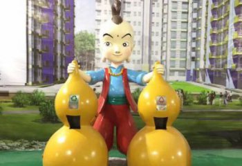 园林济公雕塑 大型景观雕塑 中式雕塑