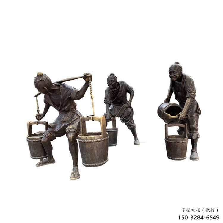 别墅区老人雕塑 大型别墅区摆件 剪影古代雕塑 别墅区老人雕塑 大型别墅区摆件 剪影古代雕塑