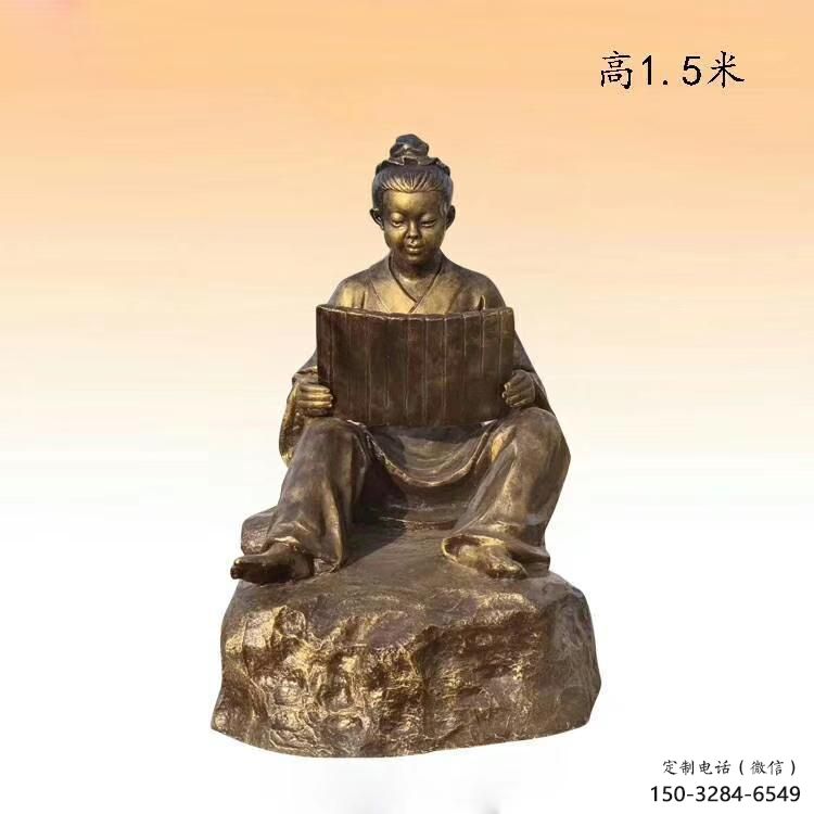 大型老人雕塑 欧式步行街摆件 彩绘古代雕塑 大型老人雕塑 欧式步行街摆件 彩绘古代雕塑