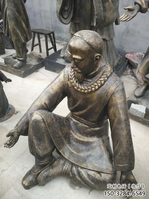 景观场老人雕塑 仿真民俗雕塑 青铜古代雕塑 景观场老人雕塑 仿真民俗雕塑 青铜古代雕塑