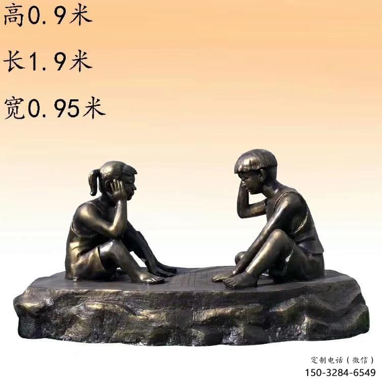 农村老人雕塑 抽象艺术摆件 烤漆古代雕塑 农村老人雕塑 抽象艺术摆件 烤漆古代雕塑
