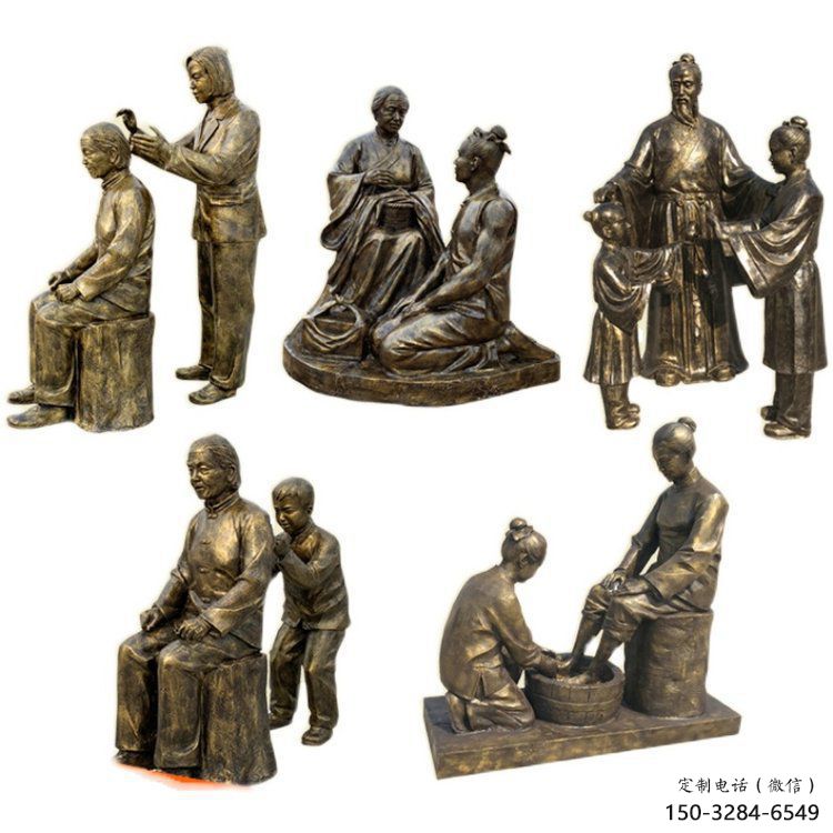 室内老人雕塑 仿真景观摆件 大型古代雕塑 室内老人雕塑 仿真景观摆件 大型古代雕塑