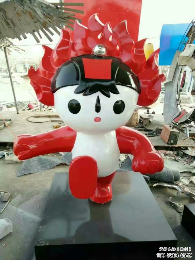 福娃雕塑 仿真景观体育雕塑 烤漆奥运雕塑 福娃雕塑 仿真景观体育雕塑 烤漆奥运雕塑