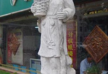 步行街李时珍雕塑 游乐场景观古代雕塑 铸造名医雕塑