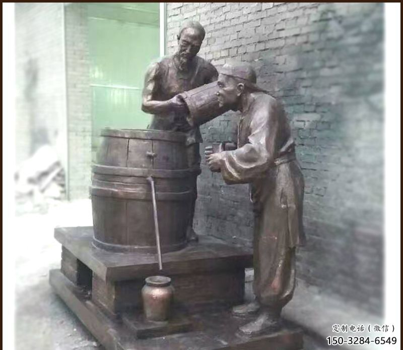 广场酿酒雕塑 抽象景观民俗雕塑 烤漆酒文化雕塑 广场酿酒雕塑 抽象景观民俗雕塑 烤漆酒文化雕塑