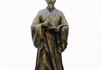 园林李时珍雕塑 大型景观古代雕塑 中式名医雕塑