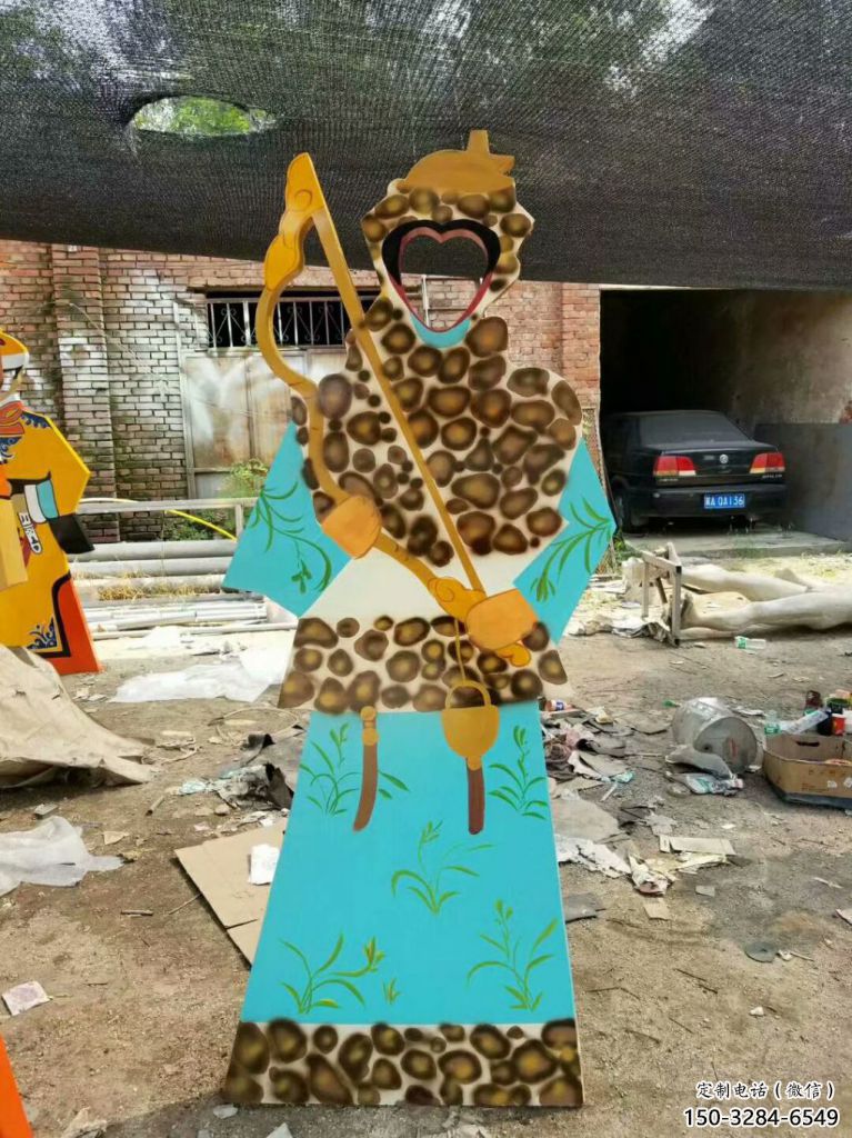 广场皮影雕塑 抽象雕塑 烤漆传统雕塑 广场皮影雕塑 抽象雕塑 烤漆传统雕塑