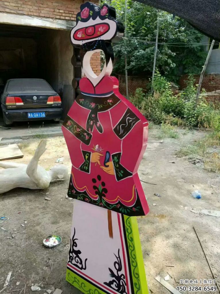 皮影雕塑 仿真传统雕塑 烤漆雕塑 皮影雕塑 仿真传统雕塑 烤漆雕塑
