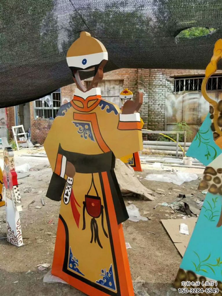 室内皮影雕塑 仿真雕塑 大型传统雕塑 室内皮影雕塑 仿真雕塑 大型传统雕塑