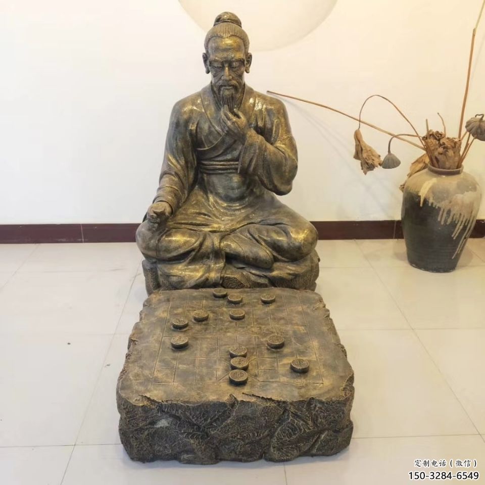 景观下象棋雕塑 仿真民俗雕塑 街头雕塑 景观下象棋雕塑 仿真民俗雕塑 街头雕塑