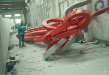 中国结雕塑 仿真景观雕塑 大型文化雕塑