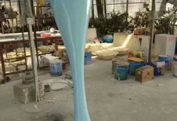 广场水珠雕塑 抽象泪滴雕塑 烤漆雕塑