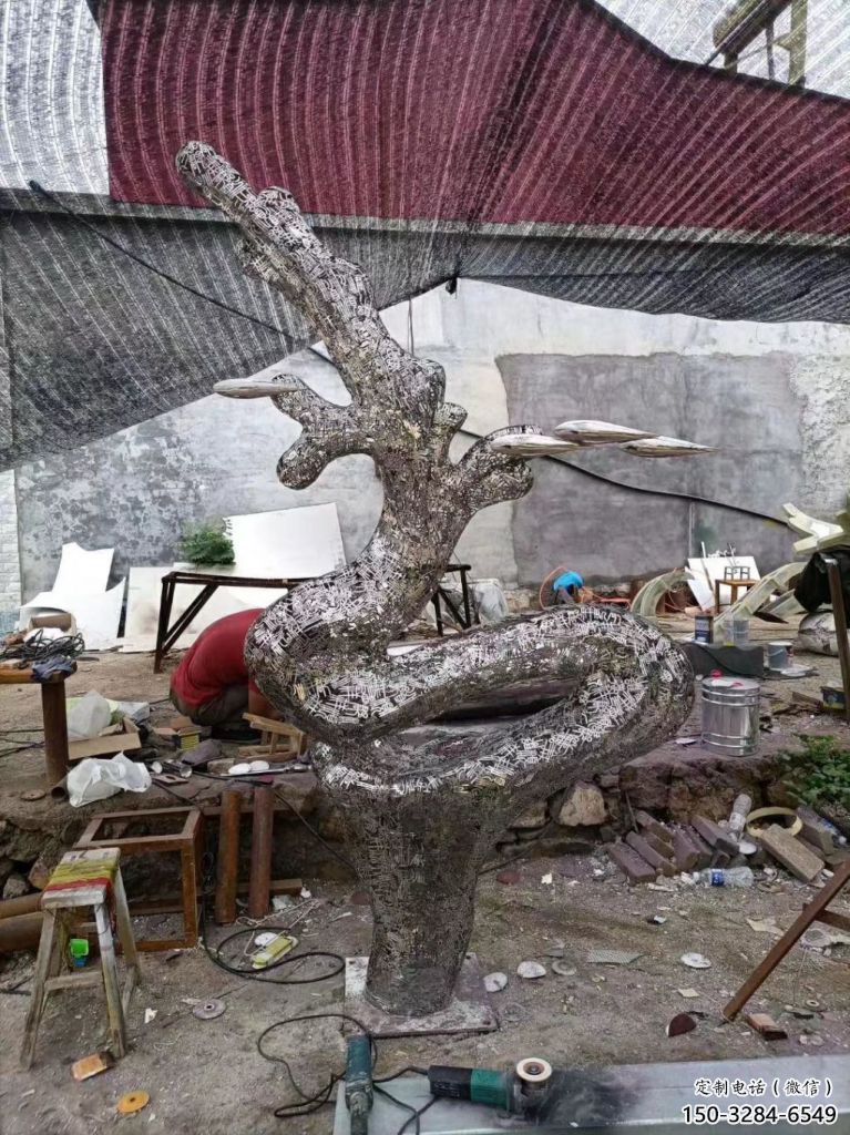 房地产浪花雕塑 剪影海浪雕塑 锻造波浪雕塑 房地产浪花雕塑 剪影海浪雕塑 锻造波浪雕塑