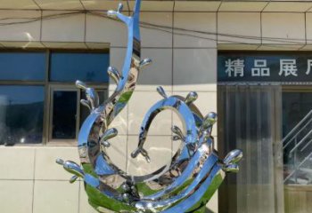 景观浪花雕塑 仿真海浪雕塑 景观波浪雕塑