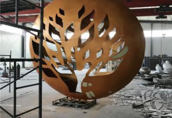 大型商场月牙雕塑 仿真雕塑 镜面月亮牙雕塑