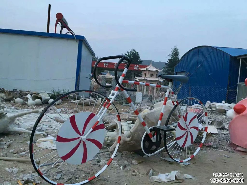 大型自行车雕塑 欧式步行街运动员雕塑 彩绘体育雕塑 大型自行车雕塑 欧式步行街运动员雕塑 彩绘体育雕塑