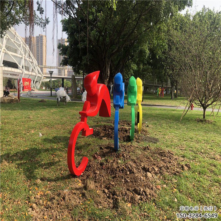 自行车雕塑 仿真体育雕塑 烤漆运动员雕塑 自行车雕塑 仿真体育雕塑 烤漆运动员雕塑