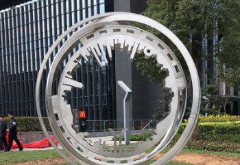 景观磁铁雕塑 仿真雕塑 景观u型雕塑
