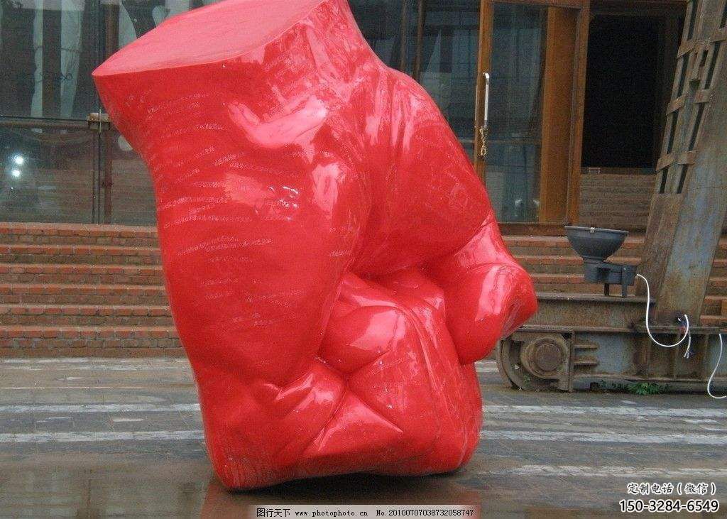 步行街拳头雕塑 游乐场握拳雕塑 铸造手势雕塑
