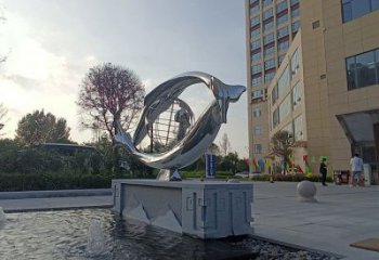 眼睛雕塑 景观雕塑 喷漆眼球雕塑