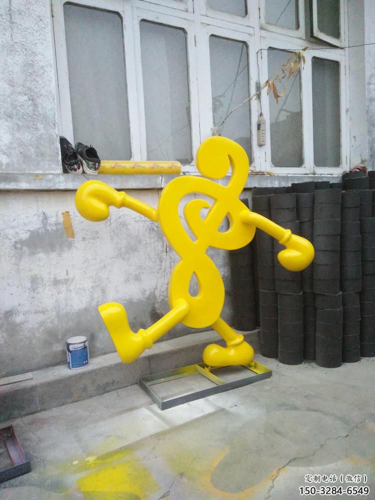 抽象乐谱雕塑 哑光符号雕塑 室内音乐雕塑 抽象乐谱雕塑 哑光符号雕塑 室内音乐雕塑