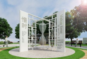 沙漏雕塑厂家 欧式步行街漏斗雕塑 大型雕塑