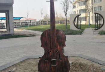 烤漆乐谱雕塑 钢管符号雕塑 室内音乐雕塑