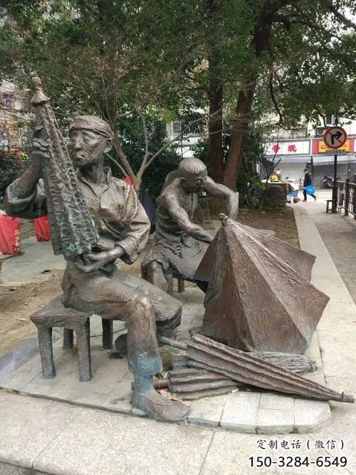 大型雨伞雕塑 欧式步行街民俗雕塑 彩绘撑伞雕塑 大型雨伞雕塑 欧式步行街民俗雕塑 彩绘撑伞雕塑