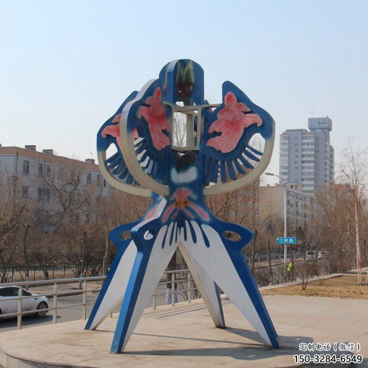 草地风筝雕塑 现代校园景观雕塑 大型雕塑 草地风筝雕塑 现代校园景观雕塑 大型雕塑