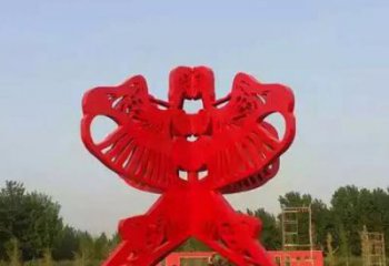 房地产风筝雕塑 现代雕塑 几何景观雕塑