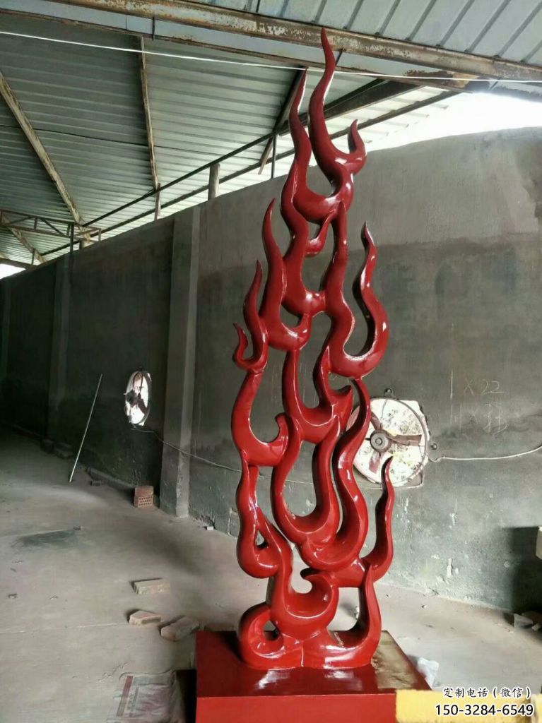房地产火把雕塑 剪影星火相传主题 锻造篝火雕塑 房地产火把雕塑 剪影星火相传主题 锻造篝火雕塑