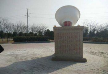 彩绘大碗雕塑 雕塑 街头饭碗雕塑