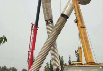 街道螺丝钉雕塑 现代器械雕塑 彩绘工业雕塑