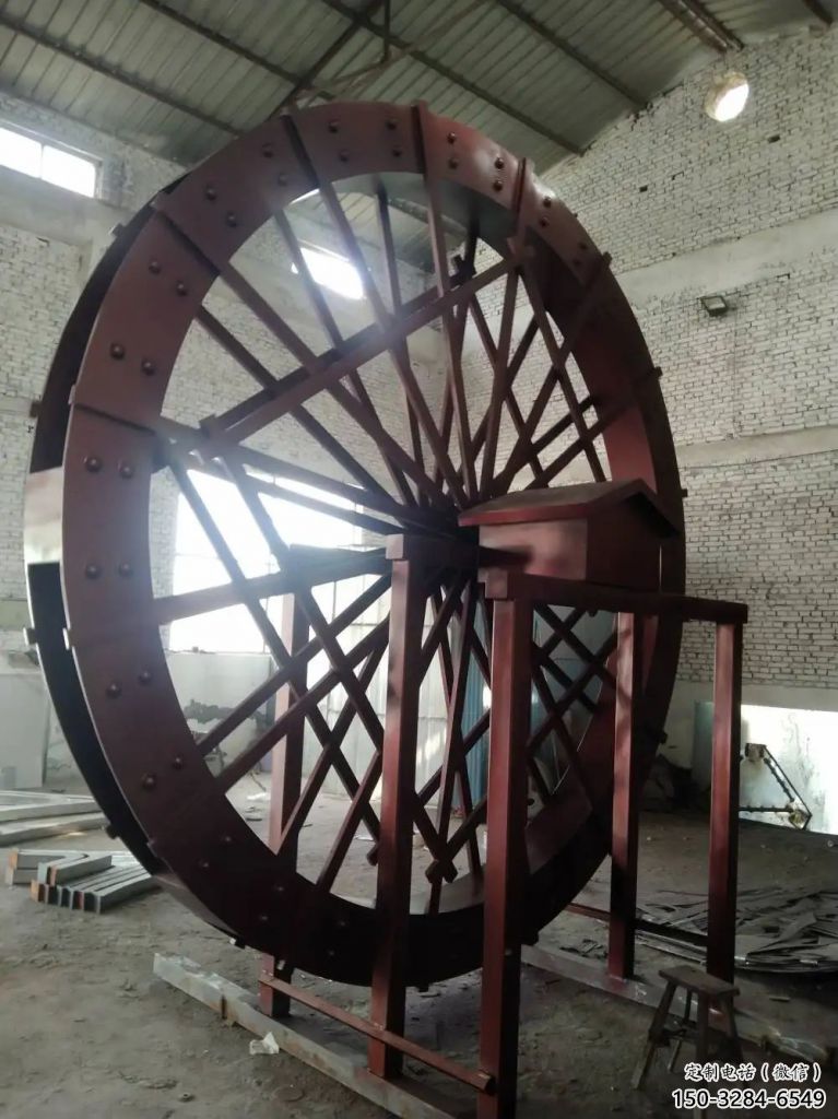 喷漆水车雕塑 中式村口仿古雕塑 草地雕塑 喷漆水车雕塑 中式村口仿古雕塑 草地雕塑