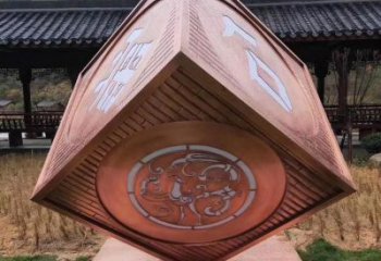 烤漆天平雕塑厂家 钢管天平秤雕塑 室内公平雕塑