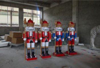 彩绘扑克雕塑 电镀现代扑克牌雕塑 公园雕塑