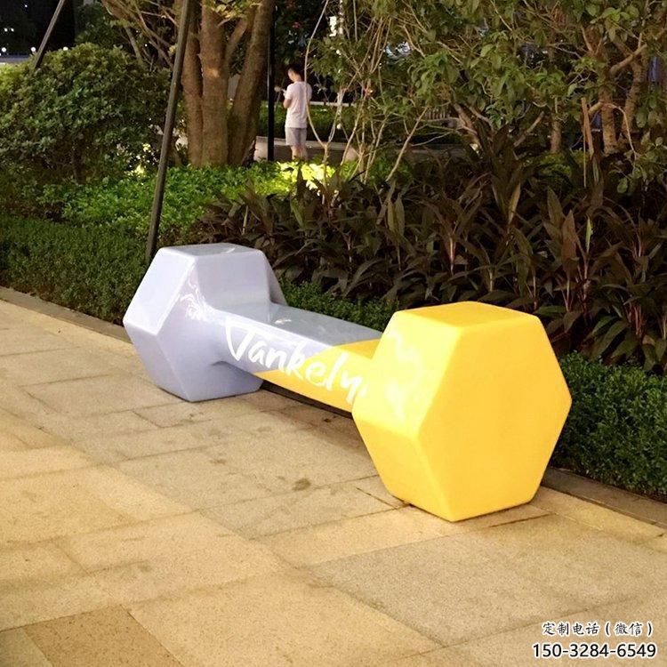 彩绘哑铃雕塑厂家 景观景观雕塑 街头体育雕塑 彩绘哑铃雕塑厂家 景观景观雕塑 街头体育雕塑