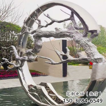 草地花环雕塑 现代校园雕塑 大型环形雕塑 草地花环雕塑 现代校园雕塑 大型环形雕塑