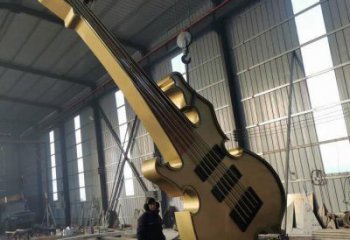 仿古萨克斯雕塑 腾飞乐器雕塑 房地产西方乐队雕塑