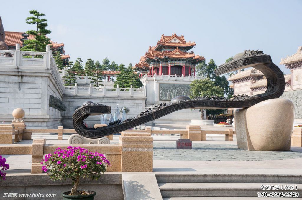 喷漆如意雕塑 中式村口建筑雕塑 草地雕塑 喷漆如意雕塑 中式村口建筑雕塑 草地雕塑