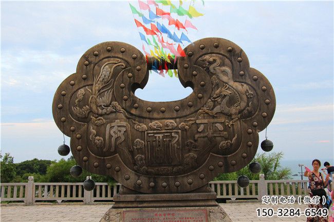 几何锁子雕塑 发光公园雕塑 大门口同心锁雕塑 几何锁子雕塑 发光公园雕塑 大门口同心锁雕塑