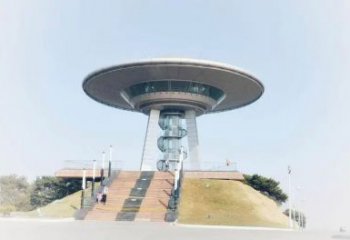 园林飞碟雕塑 大型飞船雕塑 中式宇宙雕塑