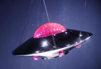 广场飞碟雕塑厂家 抽象飞船雕塑 烤漆宇宙雕塑
